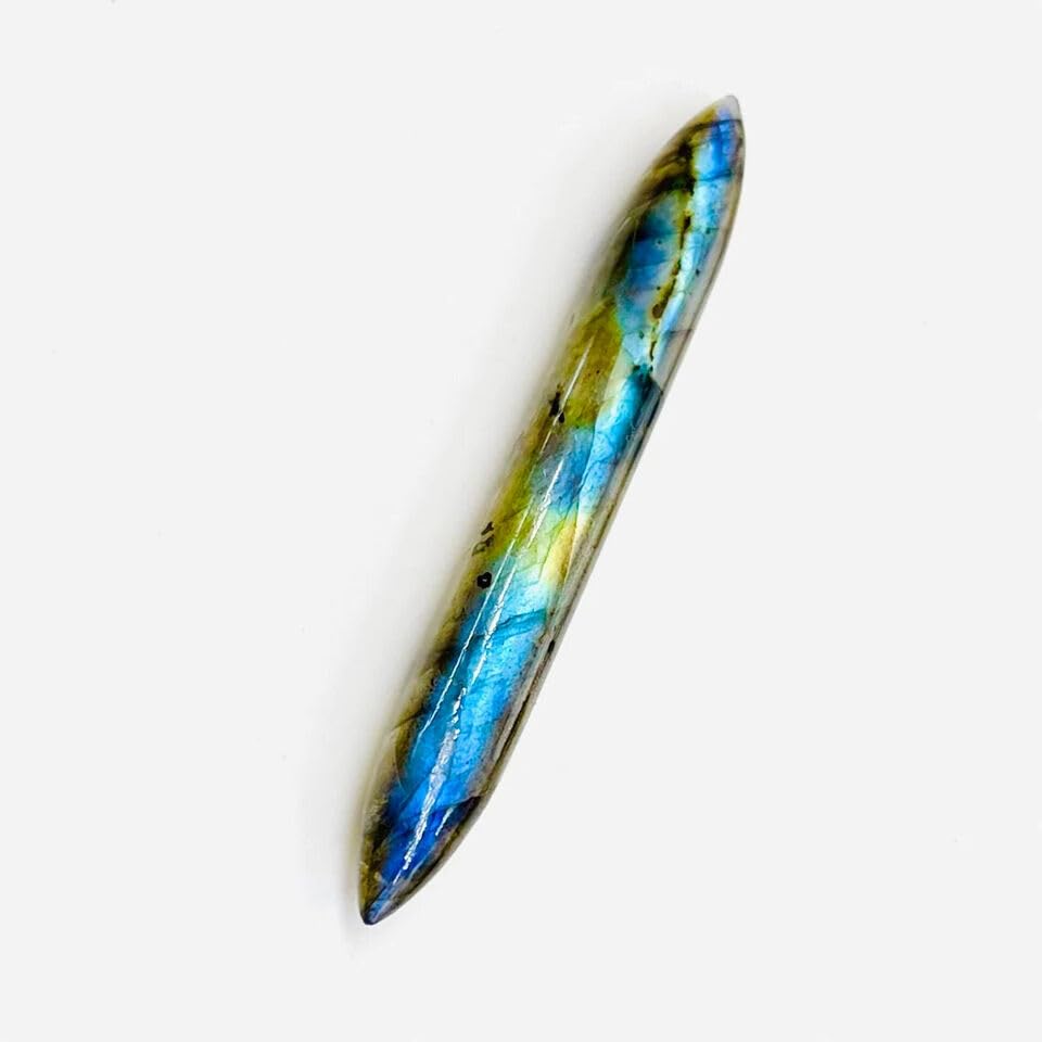 Genuine Multi Fire Labradorite Crystal Handcrafted Septum Spike Tusk Pincher Ear Nose Piercing Naga Body Jewelry Size 12g (2mm) to 1/2" (12mm) & Customized Wholesale Available