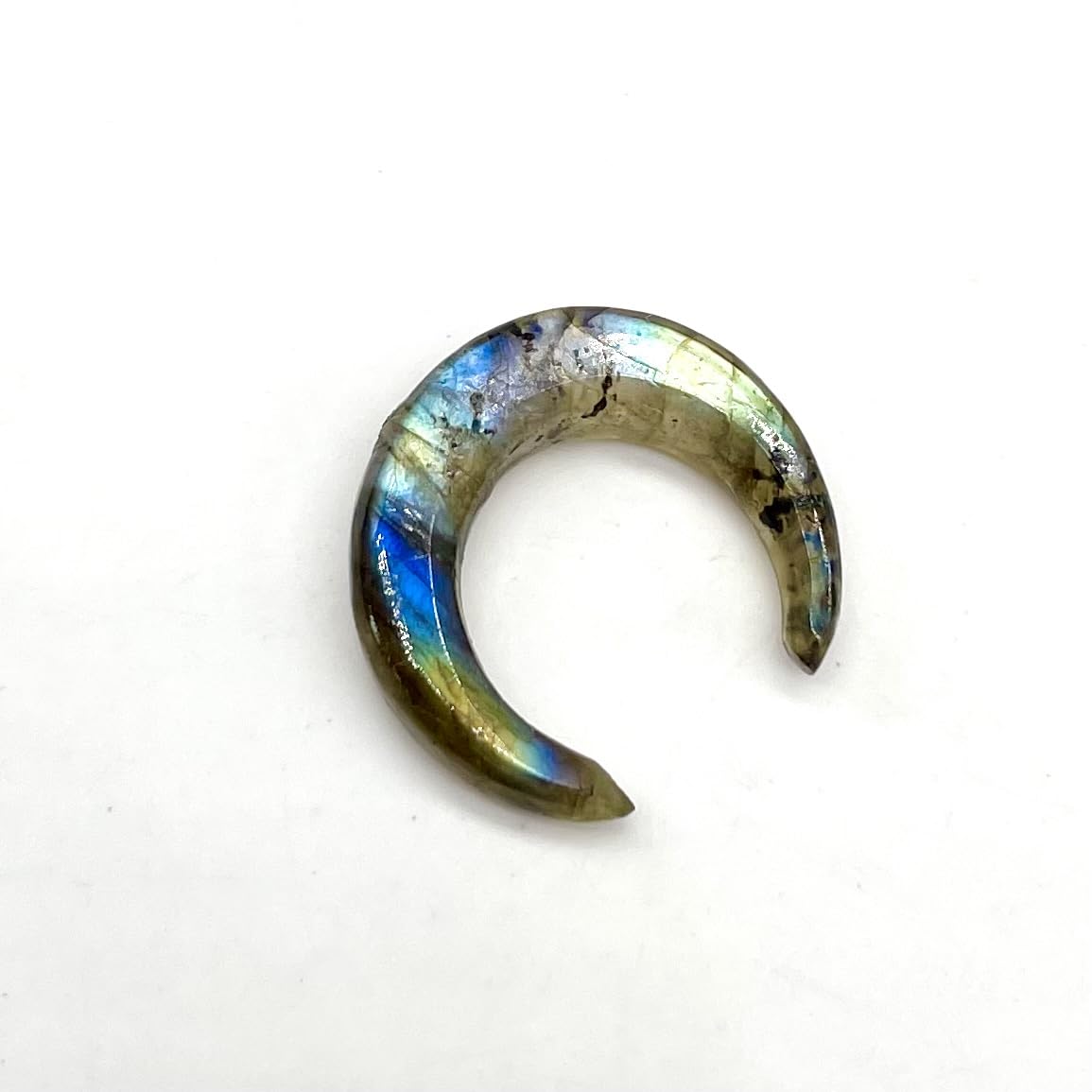 Labradorite Gemstone Naga Body Piercing Jewelry for Men and Women, Size 8g (3mm) to 1/2" (12mm), Customized Wholesale Also Available