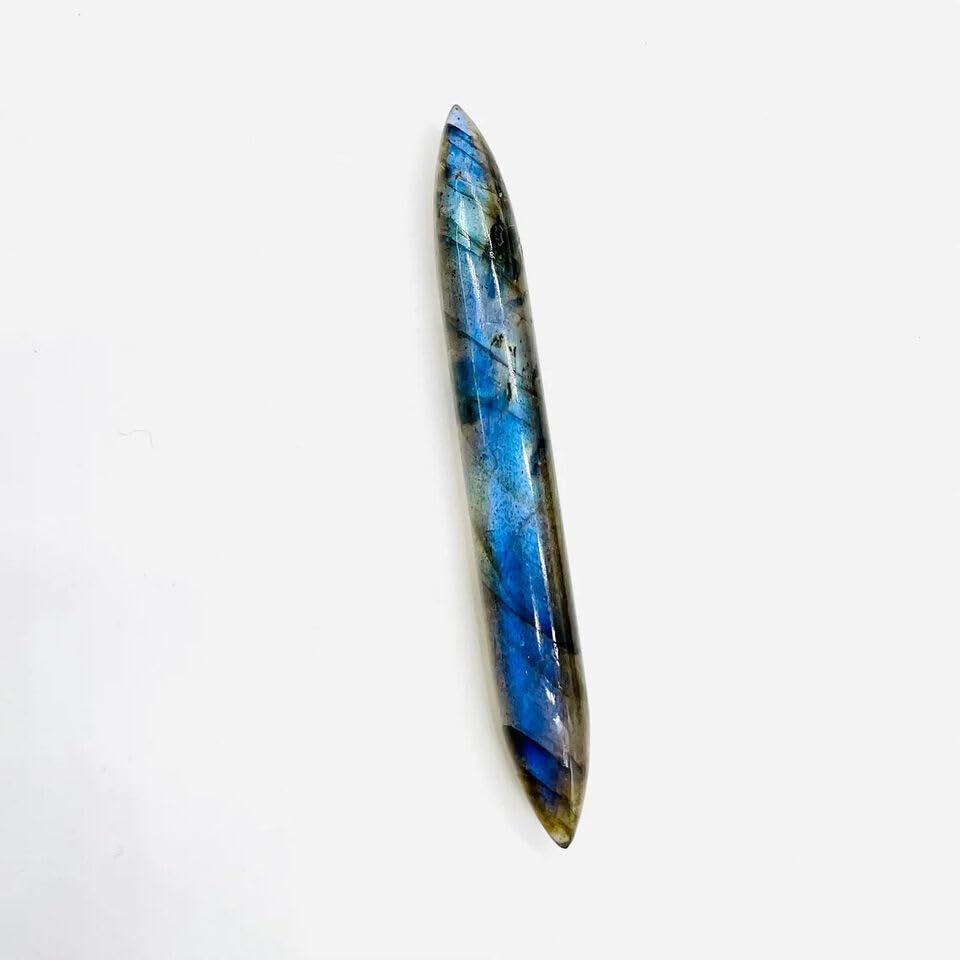 Genuine Multi Fire Labradorite Crystal Handcrafted Septum Spike Tusk Pincher Ear Nose Piercing Naga Body Jewelry Size 12g (2mm) to 1/2" (12mm) & Customized Wholesale Available