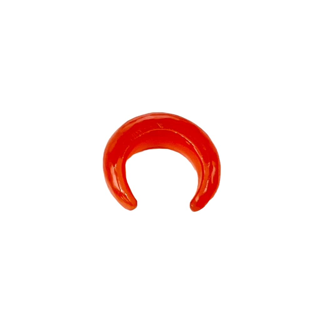 Natural Red Onyx Gemstone Septum Horseshoe Pincher Gauges, 2mm to 12mm Sizes