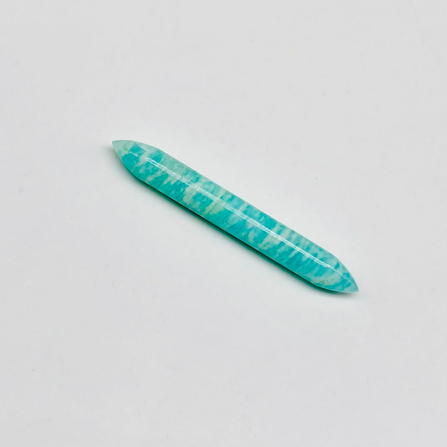 Naga Body Piercing Jewelry, Septum Tusk Spike Gauges, Size 12g (2mm) to 1/2" (12mm), Natural Amazonite Gemstone, Customized Size & Wholesale Available