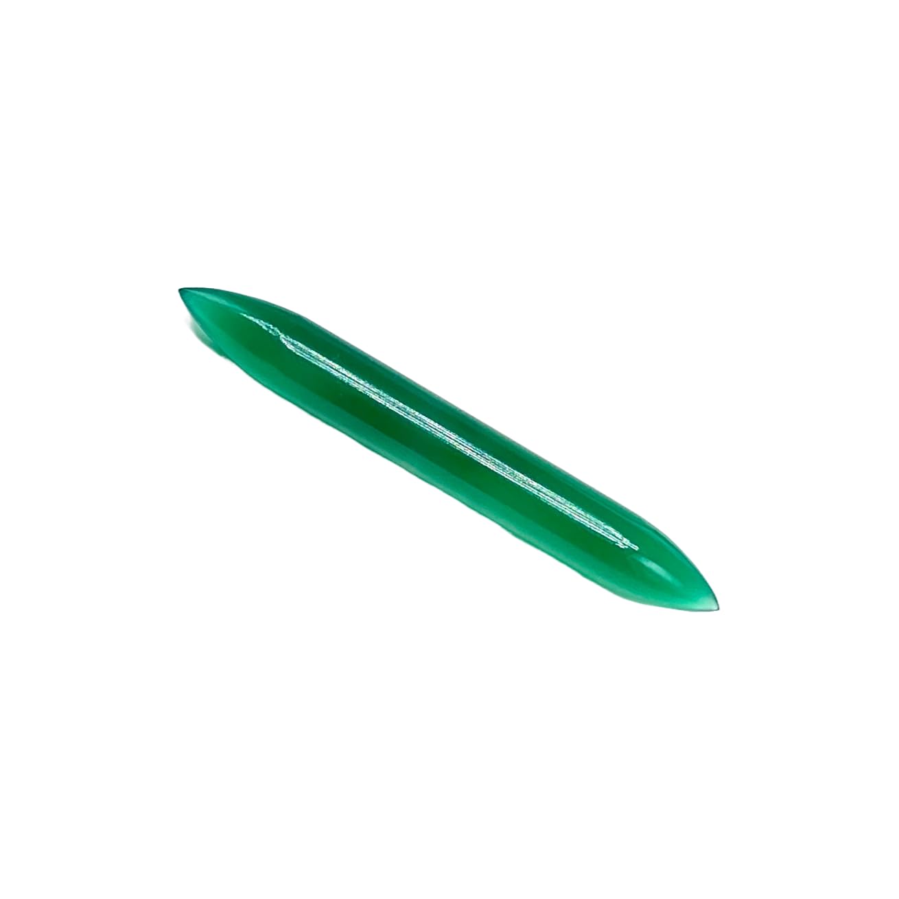 Natural Onyx Gemstone Septum Spike, 14g to 1/2", Custom Sizing Available