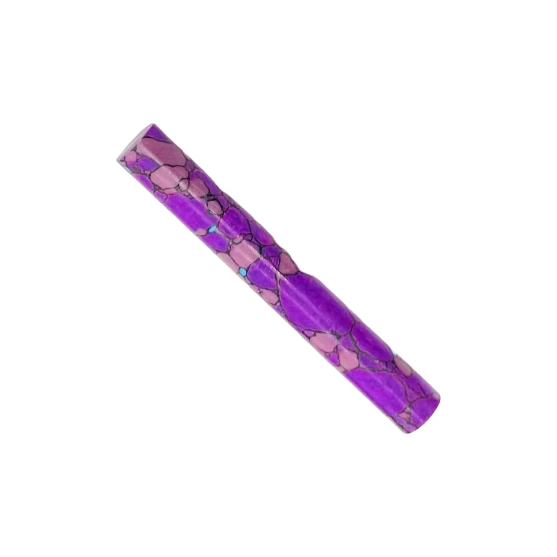 Tribal Body Jewelry, Purple Turquoise Crystal, 14g-1/2", Custom Sizes Available