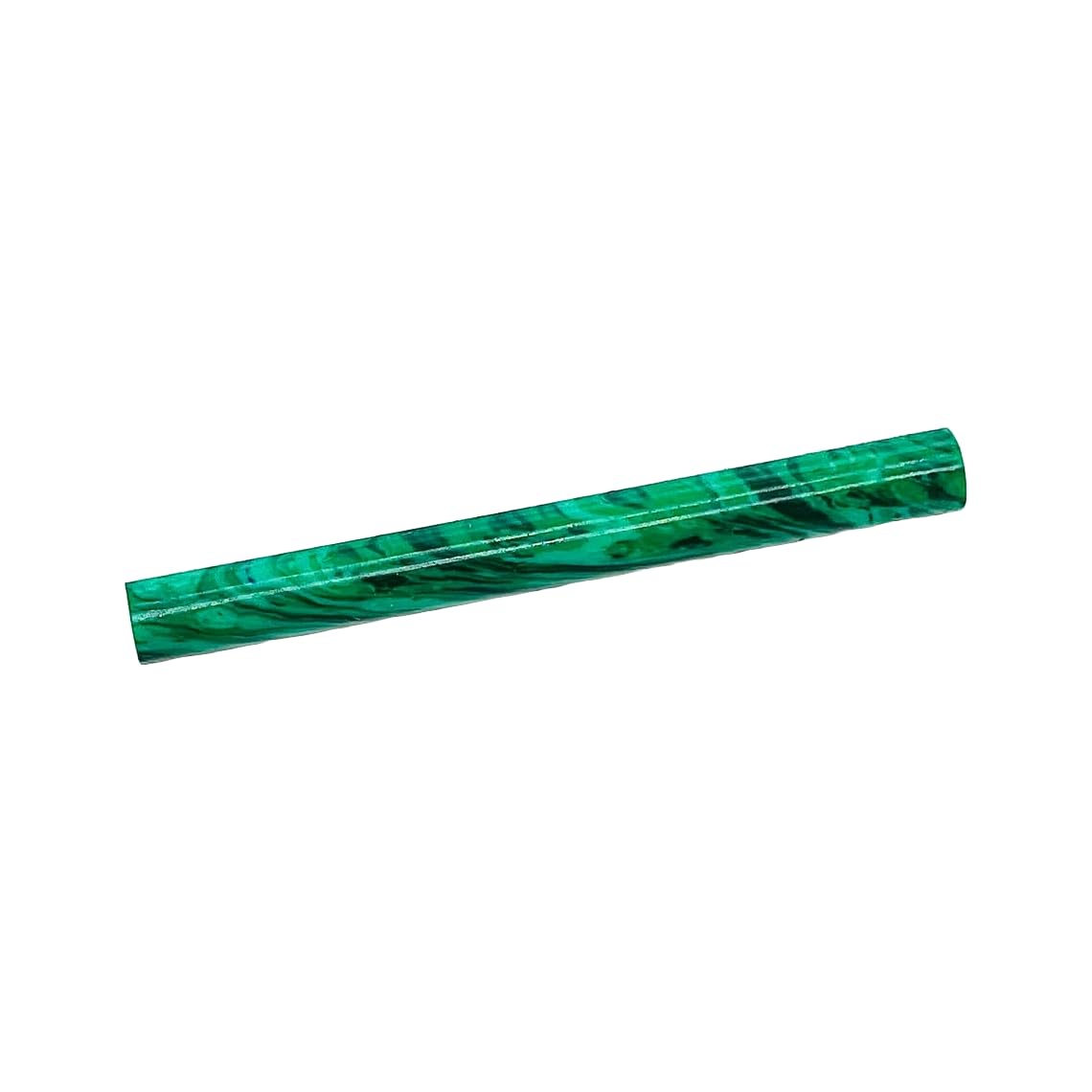 Green Malachite Crystal Handmade Naga Body Piercing Jewelry, Septum Tusk Gauges, 14g (1.6mm) to 1/2 inch (12mm), Customized Sizes Available