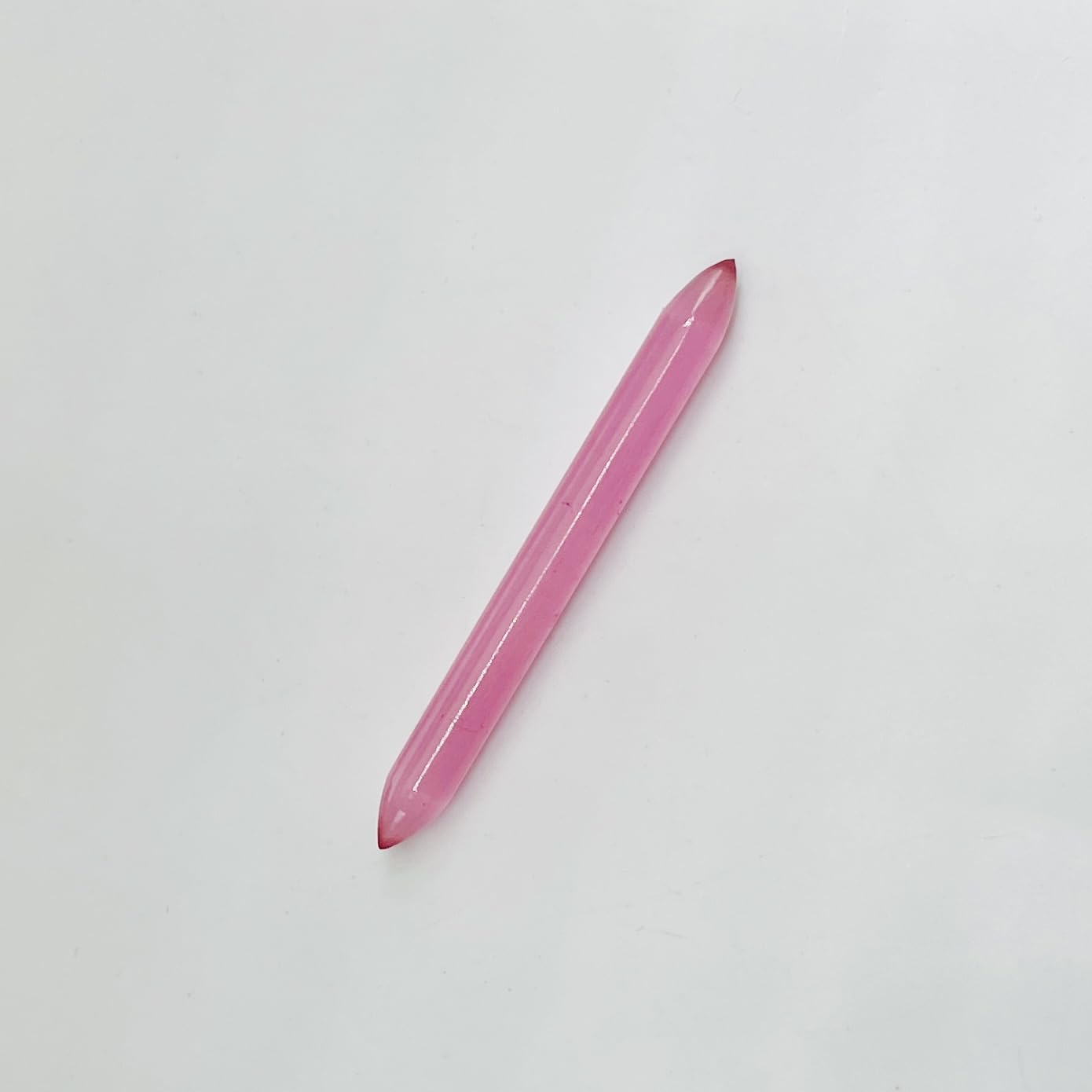 Pink Cat's Eye Stone Handmade Naga Body Piercing Jewelry Septum Tusk Spike Gauges 14g (1.6mm) to 1/2" (12mm) Customized Size & Wholesale Also Available