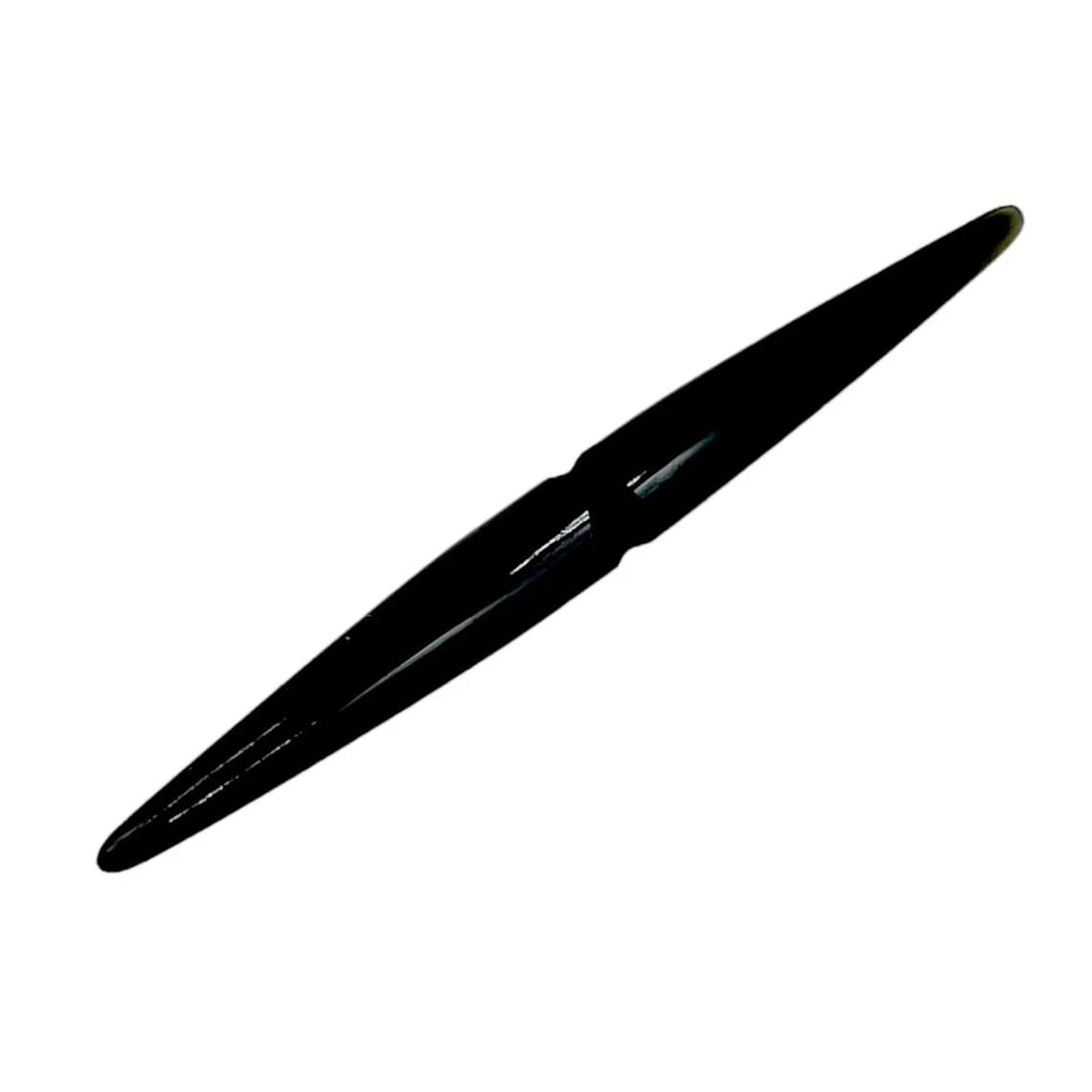 BodyJewels007's Natural Black Obsidian Crystal Handmade Body Piercing Jewelry, Sizes 14g (1.6mm) to 1/2 inch (12mm)