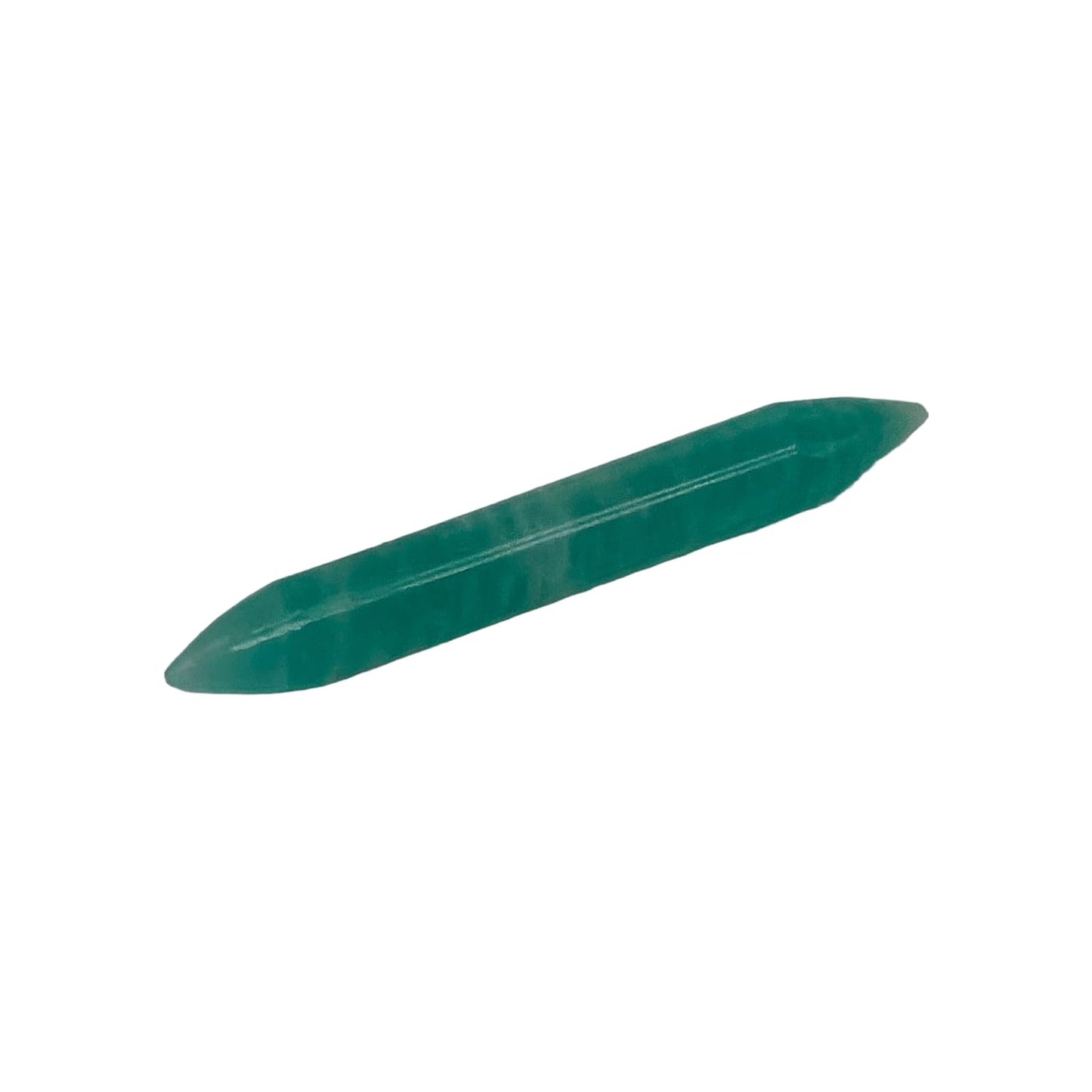 Natural Green Amazonite Gemstone Handmade Naga Body Piercing Tribal Septum Tusk Straight Spike Jewelry Gauges, 12g (2mm) to 1/2 inch (12mm), Customized Size