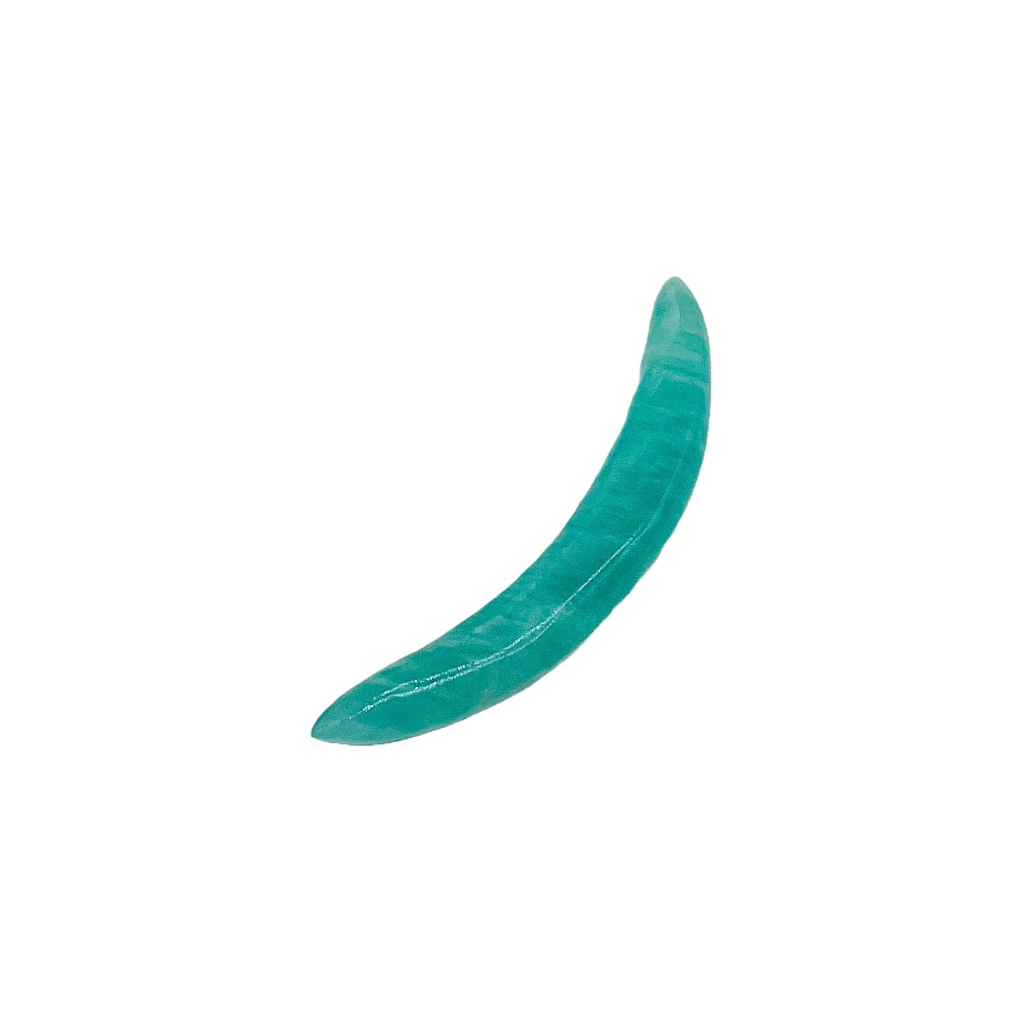 Natural Amazonite Gemstone Handmade Naga Body Piercing Tribal Septum Curved Tusk Spike Jewelry Gauges, 12G (2mm) to 0000G (12mm), Customized Size, Wholesale Available