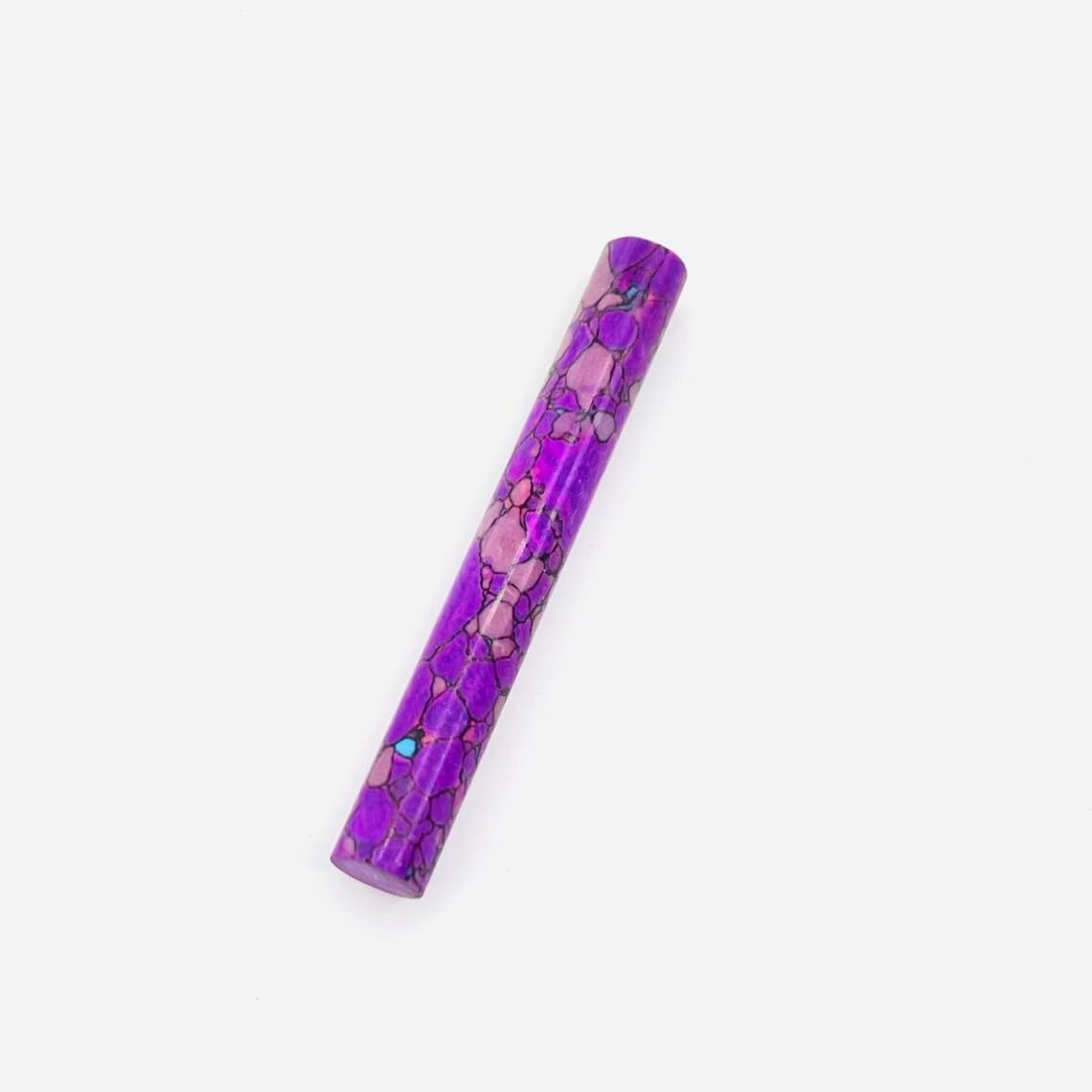 Tribal Body Jewelry, Purple Turquoise Crystal, 14g-1/2", Custom Sizes Available