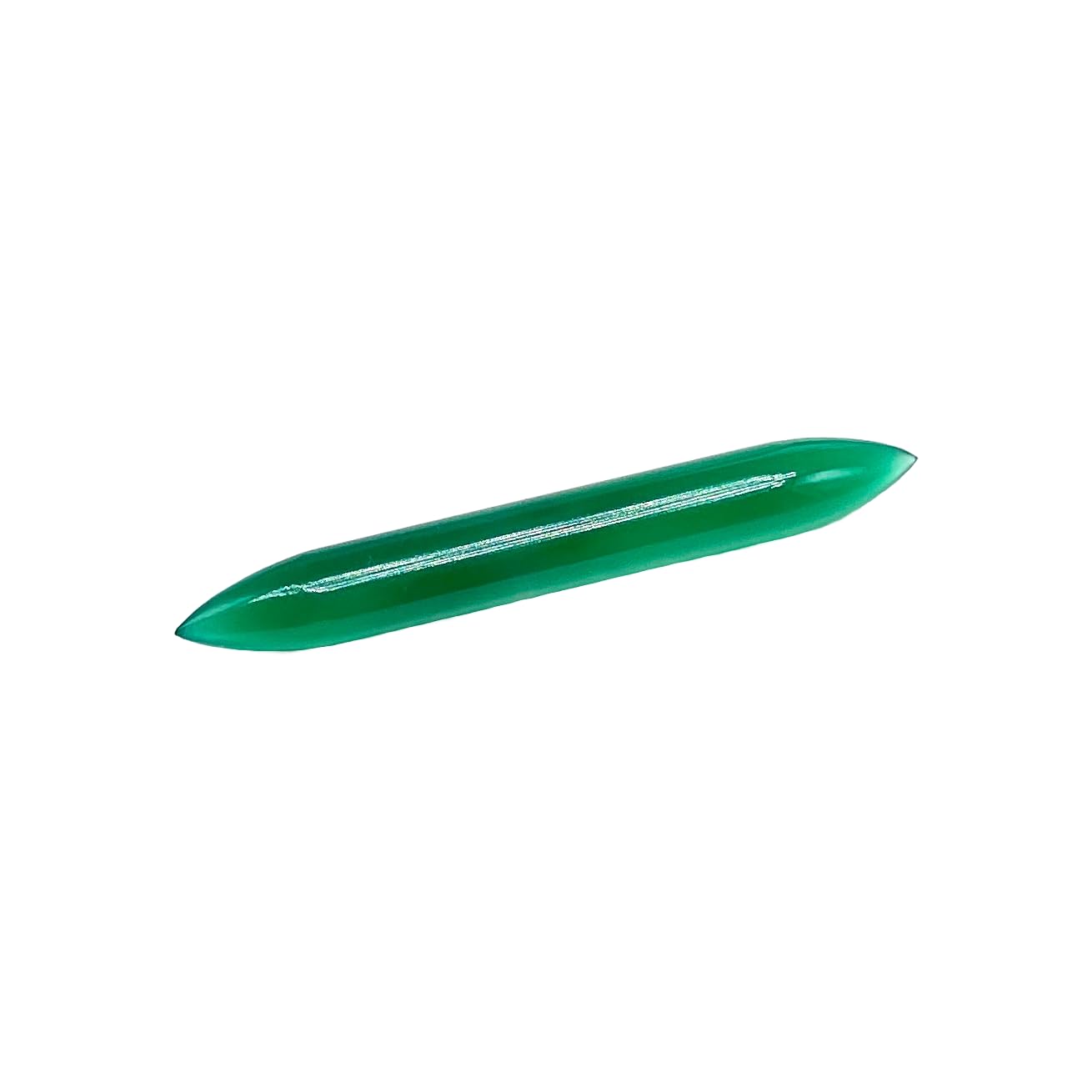 Natural Onyx Gemstone Septum Spike, 14g to 1/2", Custom Sizing Available