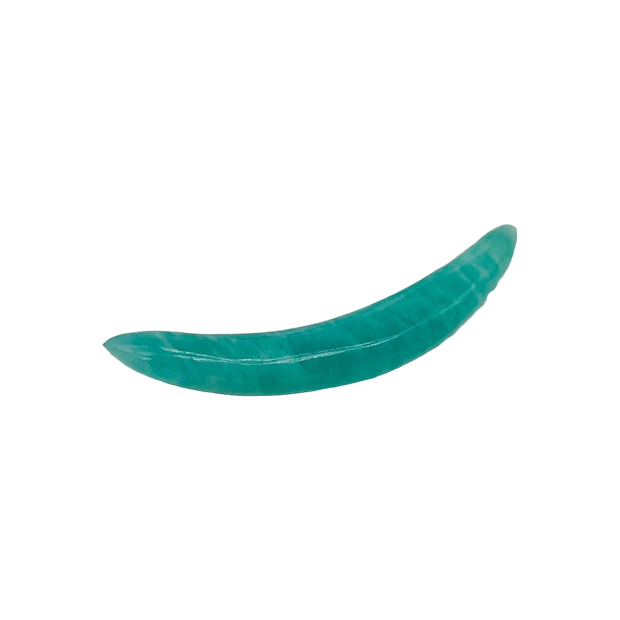 Natural Amazonite Gemstone Handmade Naga Body Piercing Tribal Septum Curved Tusk Spike Jewelry Gauges, 12G (2mm) to 0000G (12mm), Customized Size, Wholesale Available