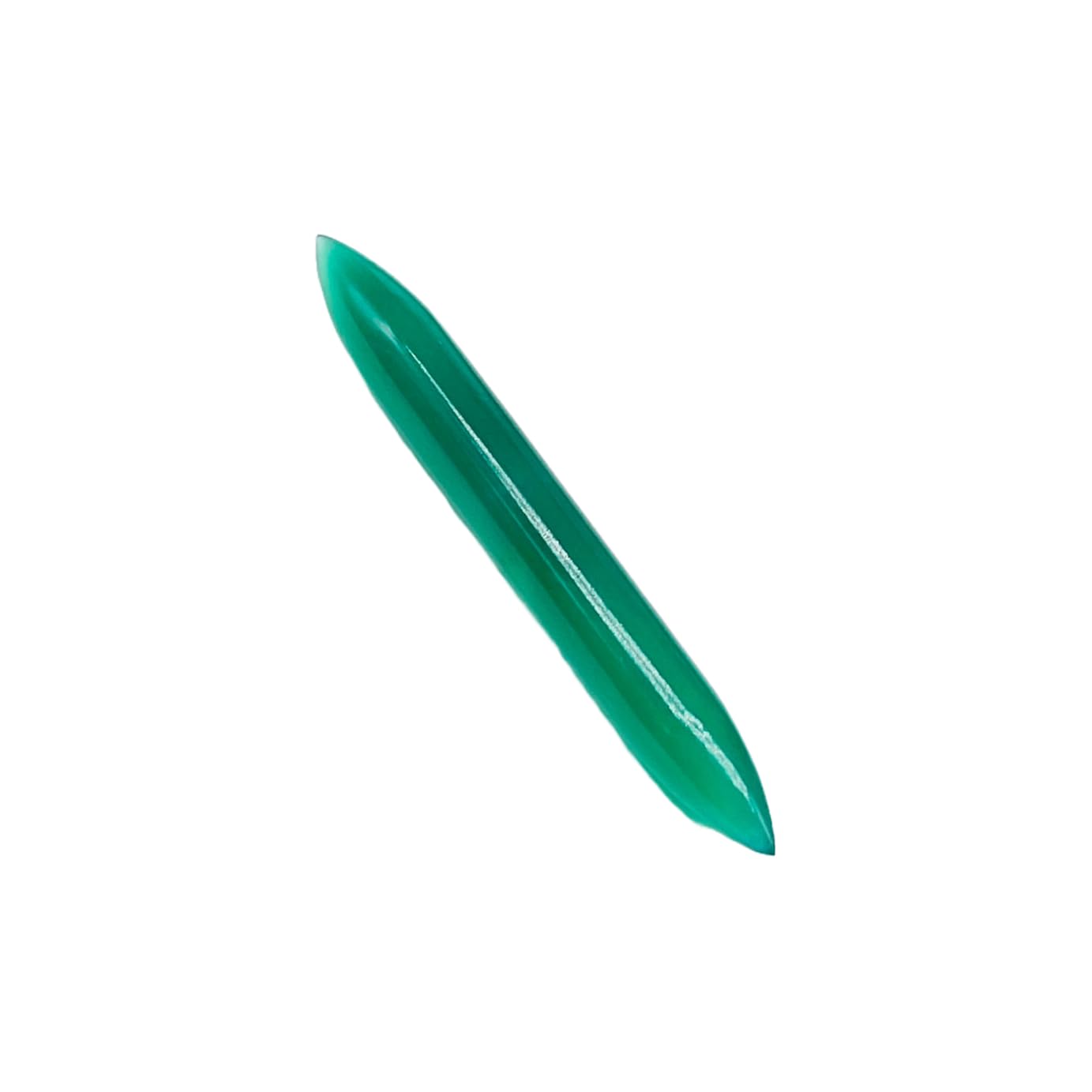 Natural Onyx Gemstone Septum Spike, 14g to 1/2", Custom Sizing Available