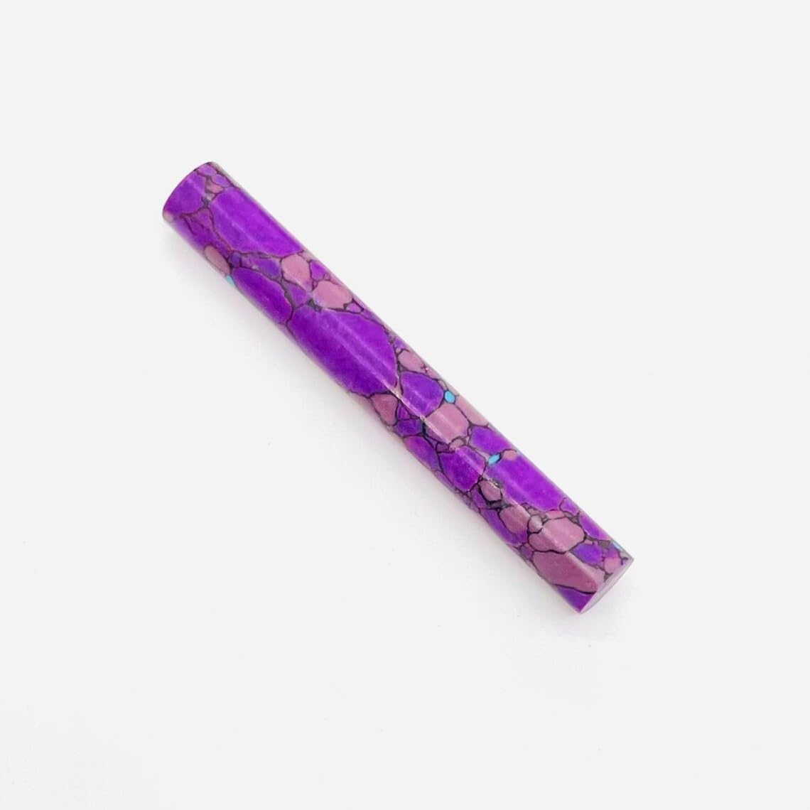 Tribal Body Jewelry, Purple Turquoise Crystal, 14g-1/2", Custom Sizes Available