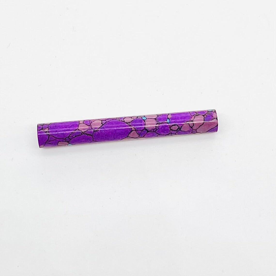 Tribal Body Jewelry, Purple Turquoise Crystal, 14g-1/2", Custom Sizes Available