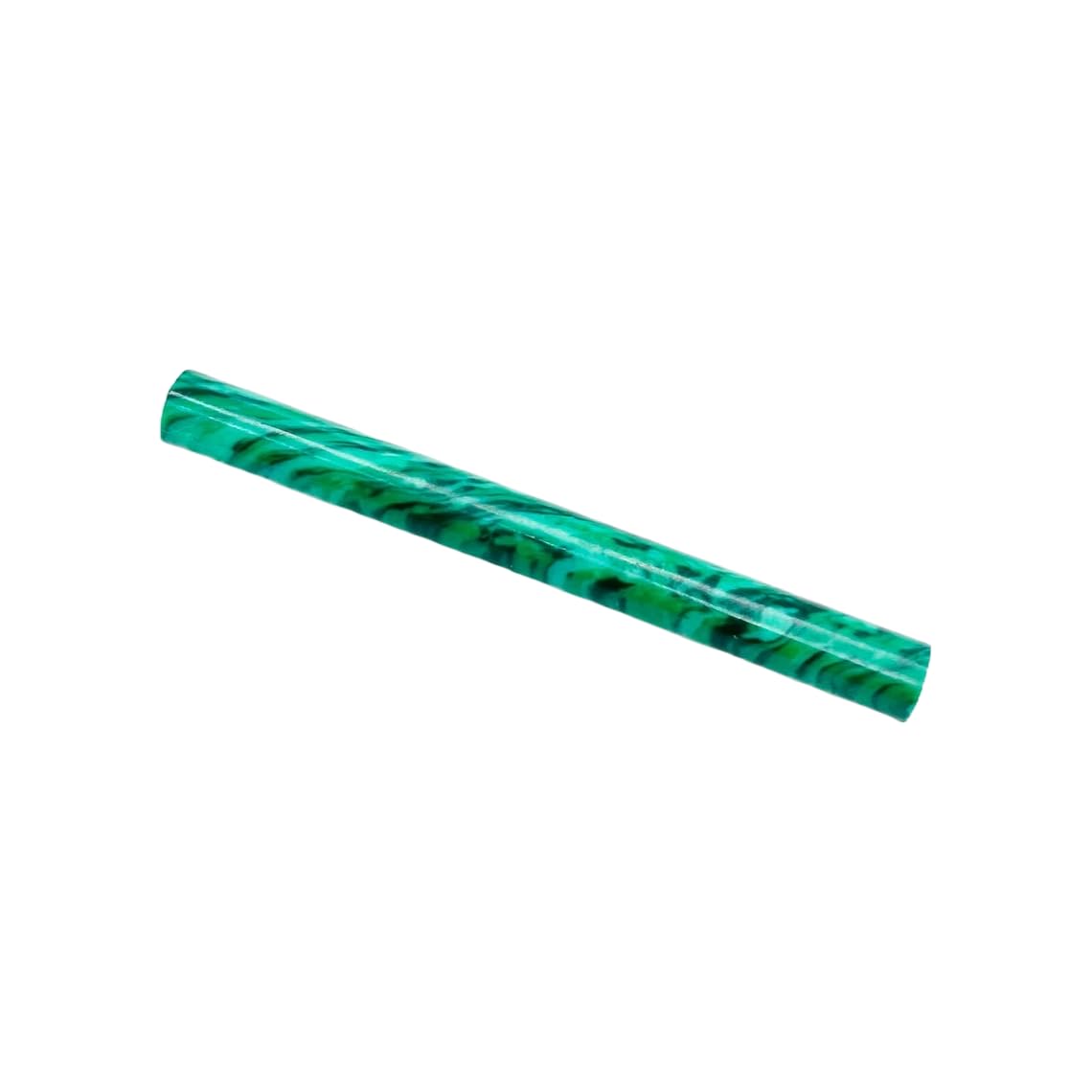 Green Malachite Crystal Handmade Naga Body Piercing Jewelry, Septum Tusk Gauges, 14g (1.6mm) to 1/2 inch (12mm), Customized Sizes Available