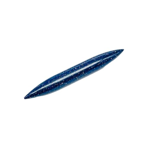 Blue Sunstone Crystal Handmade Naga Body Piercing Jewelry, Septum Tusk Spike, 14G (1.6mm) to 1/2 inch (12mm), Customizable
