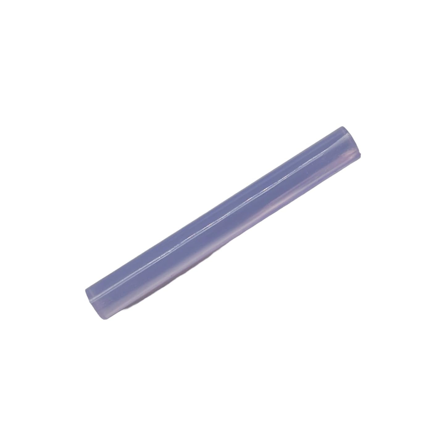 Lavender Chalcedony Stone Handmade Septum Tube, 1.6mm (14g) to 12mm (1/2"), Customizable Sizes