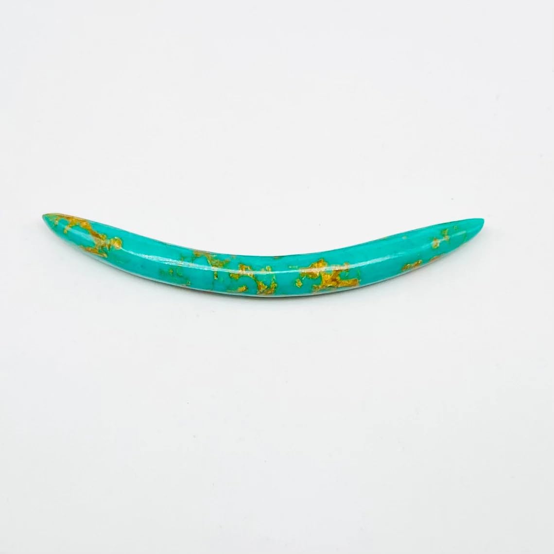 Turquoise Crystal Tribal Septum Piercing, 12g to 1/2 in, Custom Sizing