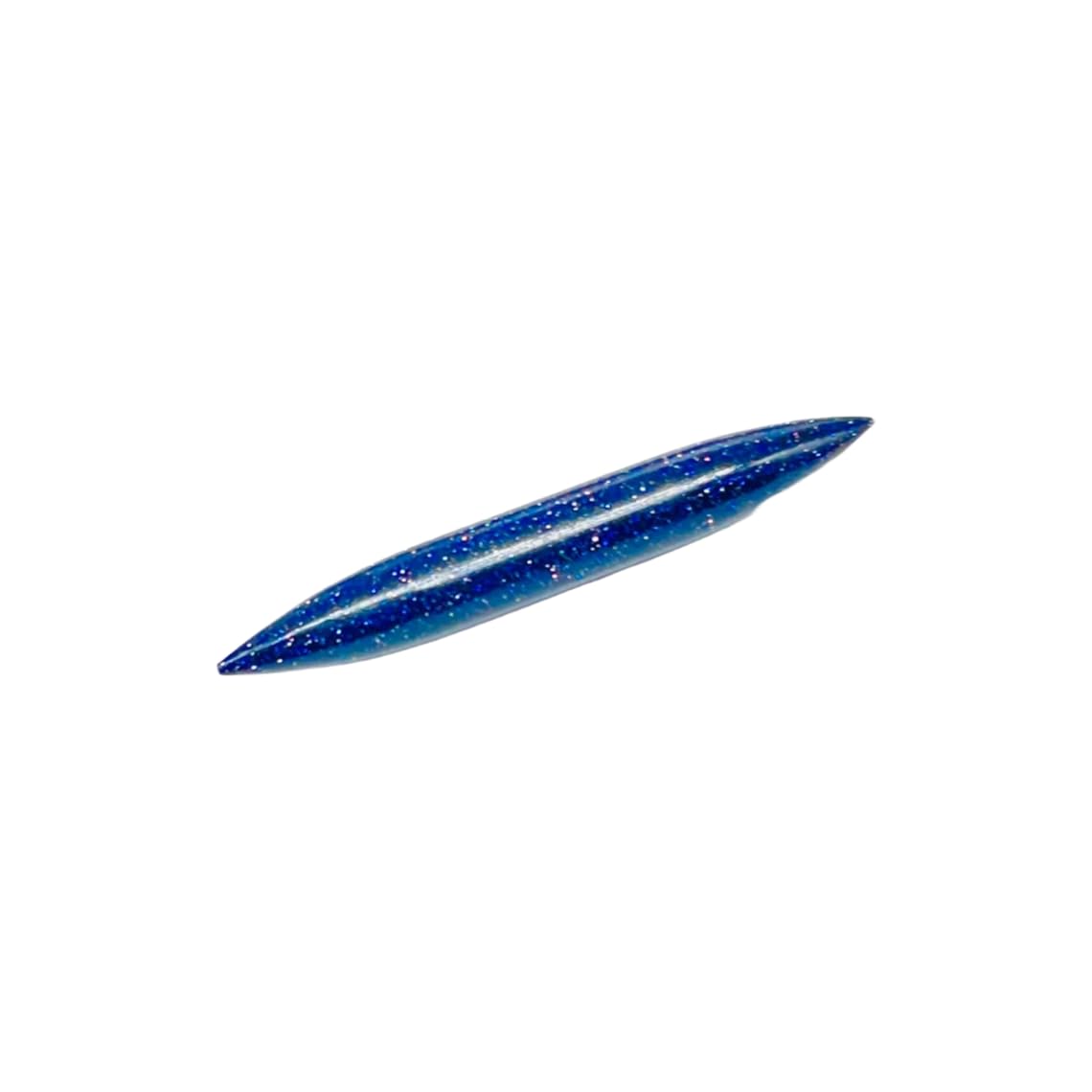 Blue Sunstone Crystal Handmade Naga Body Piercing Jewelry, Septum Tusk Spike, 14G (1.6mm) to 1/2 inch (12mm), Customizable