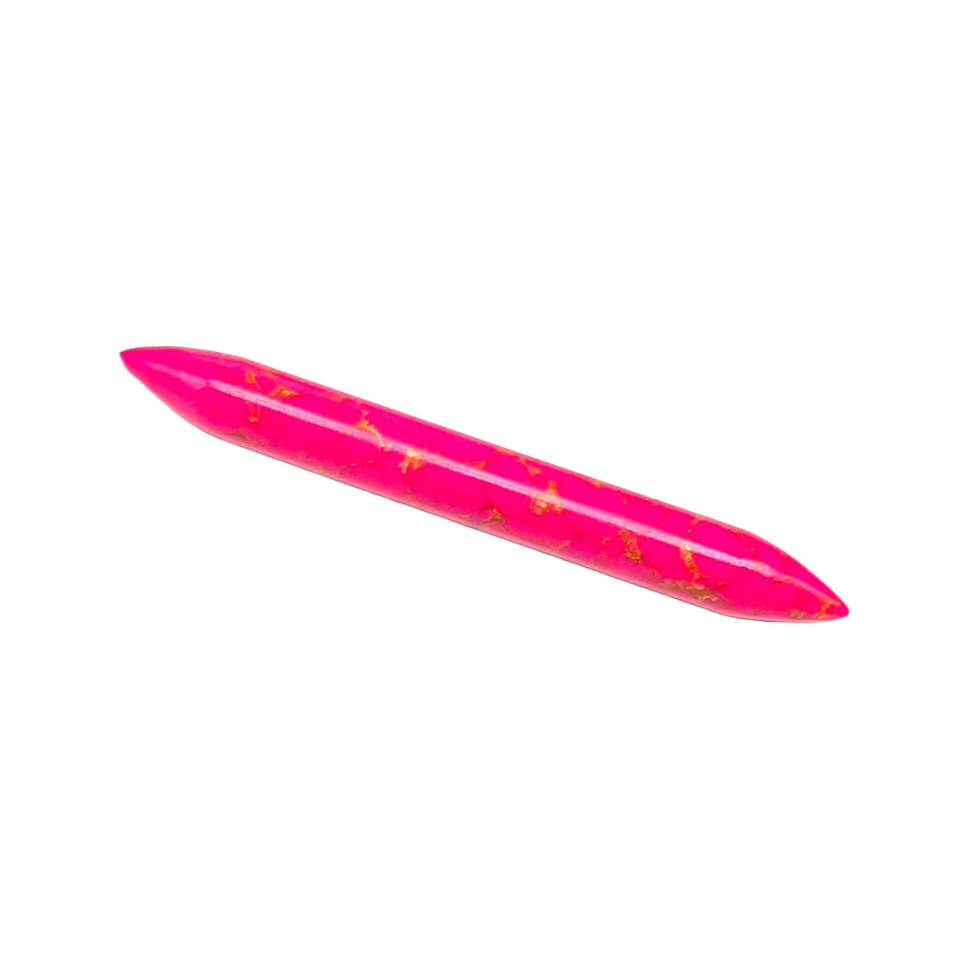 Pink Copper Turquoise Crystal Tribal Septum Pincher & Straight Tusk Spike Gauges, 12g-1/2", Custom Sizes Available