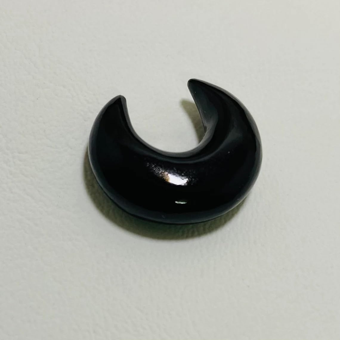 Black Obsidian Septum Pincher, Size12g to 1/2 inch