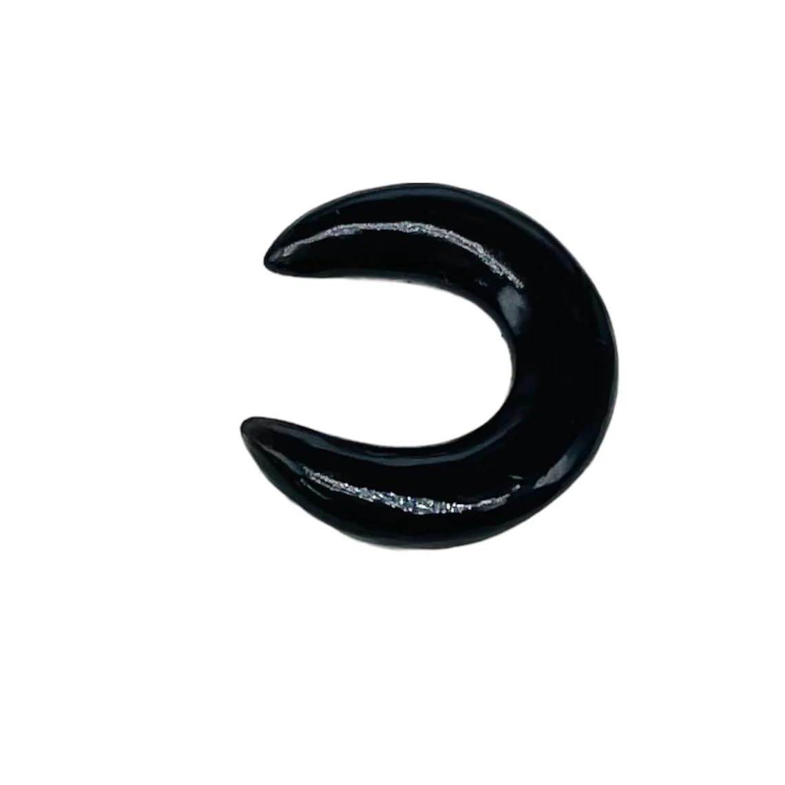 Black Obsidian Septum Pincher, Size12g to 1/2 inch