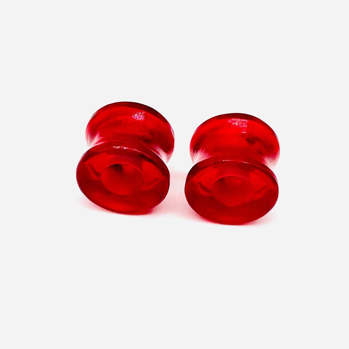 Red Quartz Stone Handmade Naga Body Ear Piercing Jewelry Plug Tunnel Gauges Size 6g (4mm) to 40mm Customized Sizes & Wholesale Also Available