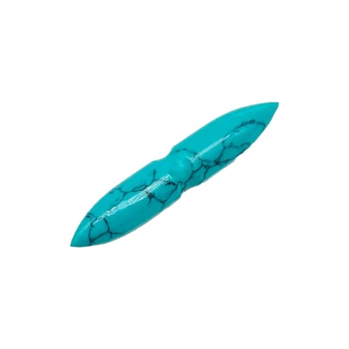 BodyJewels007's Handmade Blue Turquoise Gemstone Septum Notch Tusk Spike Nipple Ring Naga Body Piercing Jewelry 12g (2mm) to 1/2" (12mm) Customized Size & Wholesale Available