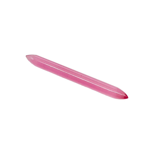 Pink Cat's Eye Stone Handmade Naga Body Piercing Jewelry Septum Tusk Spike Gauges 14g (1.6mm) to 1/2" (12mm) Customized Size & Wholesale Also Available