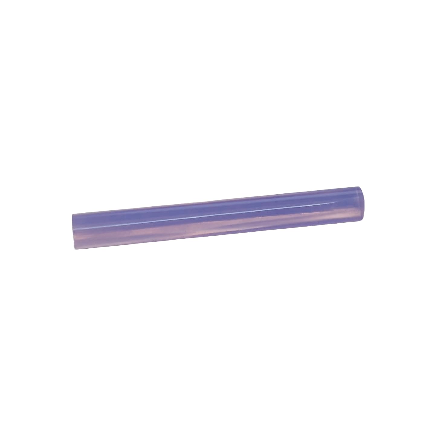 Lavender Chalcedony Stone Handmade Septum Tube, 1.6mm (14g) to 12mm (1/2"), Customizable Sizes