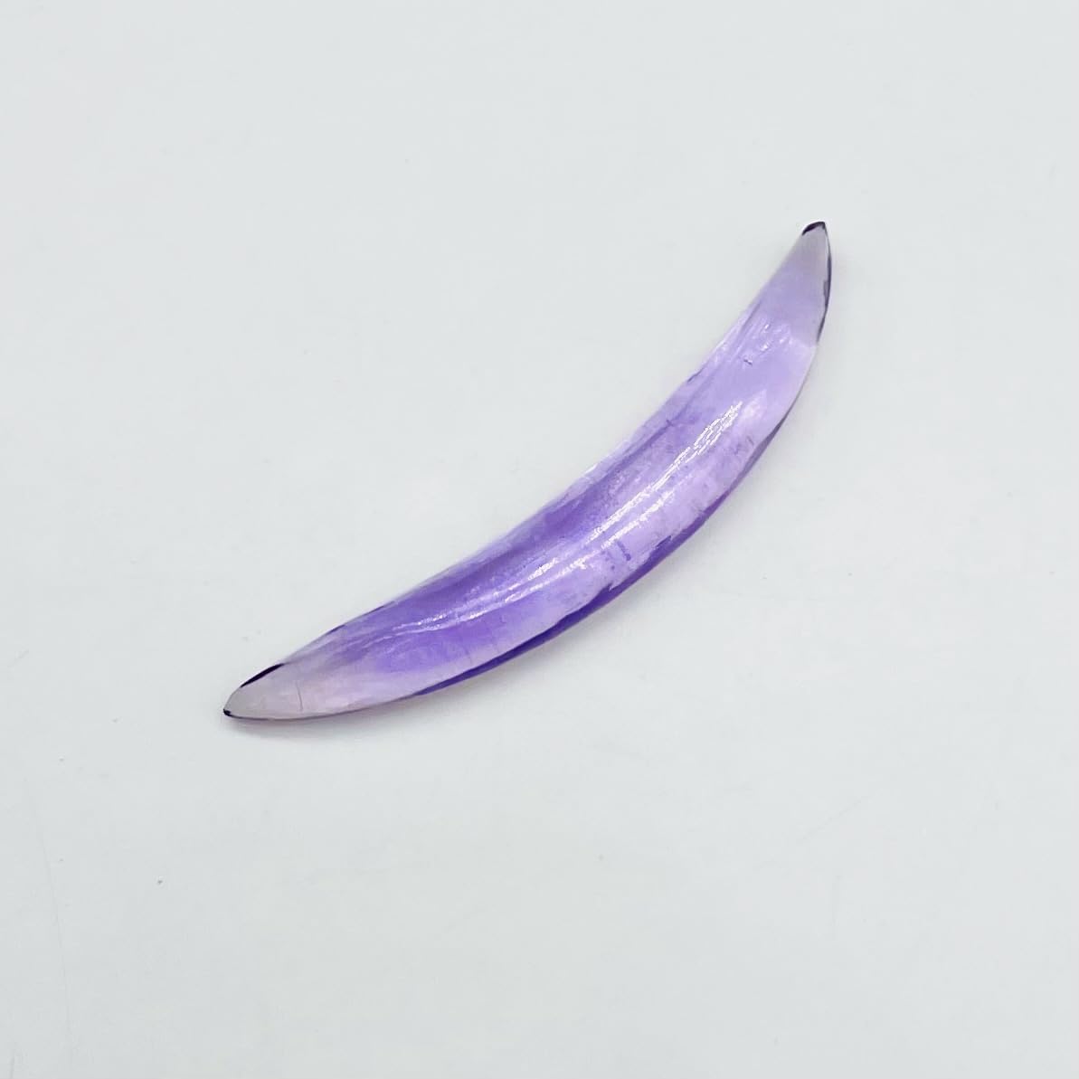 Natural Amethyst Gemstone Handcrafted Septum Tusk Pincher Nose Piercing Naga Body Jewelry Gauge Size 12g (2mm) to 0000g (12mm) Customized Size & Wholesale Also Available
