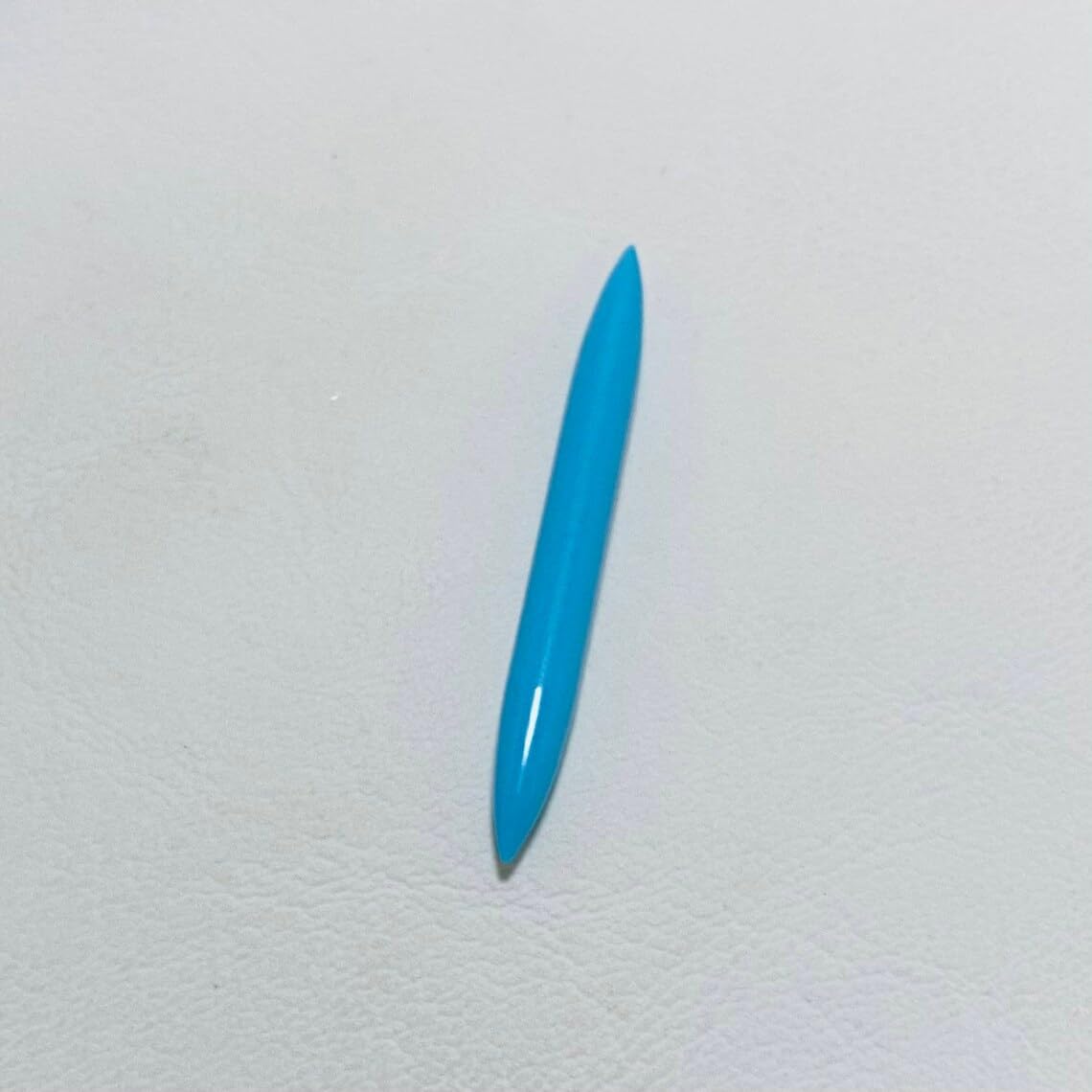 Turquoise Crystal Septum Nose Piercing, 1.6mm-12mm, Custom Sizing Available