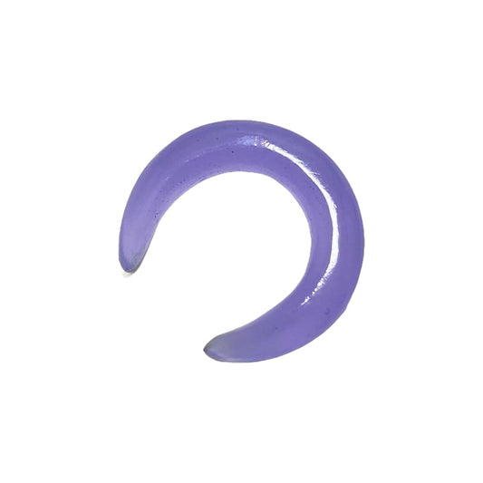 Lavender Chalcedony Stone Handmade Septum Crescent Pincher, Sizes 2mm - 12mm