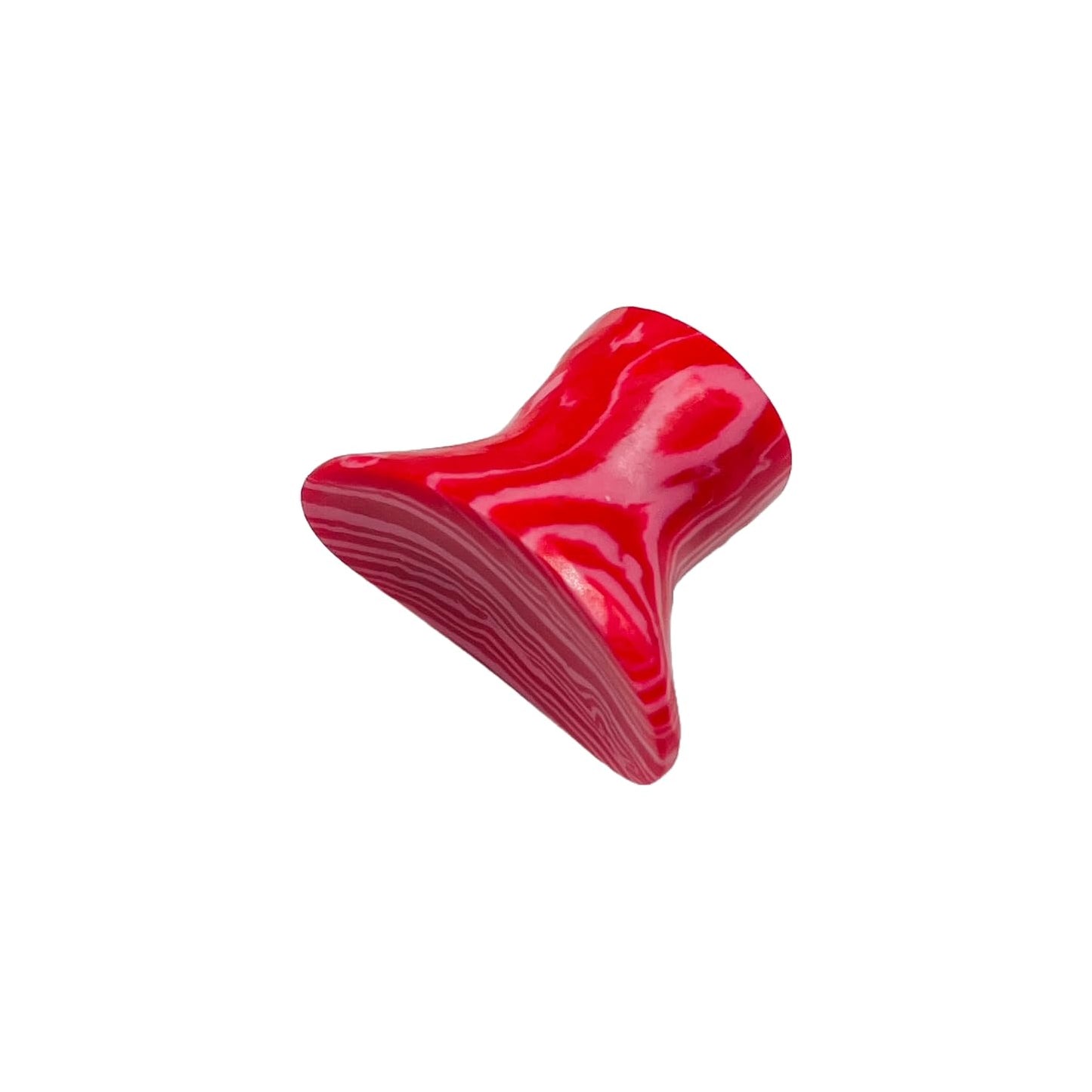 Red Malachite Crystal Body Piercing Labret Plugs, 2mm to 30mm Sizes