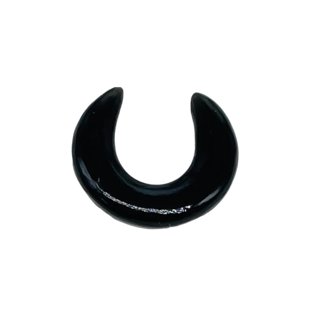 Black Obsidian Septum Pincher, Size12g to 1/2 inch