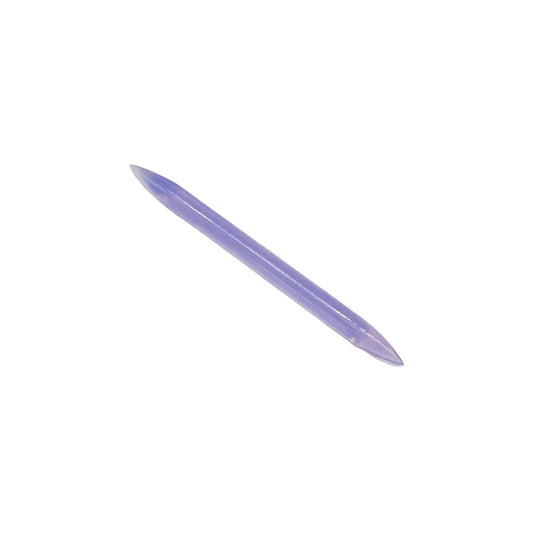 Lavender Chalcedony Gemstone Naga Body Piercing Spike, 1.6mm (14g) to 12mm (1/2 inch)