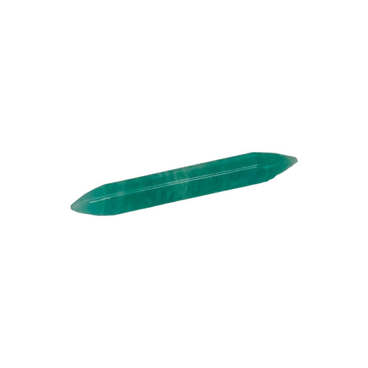 Natural Green Amazonite Gemstone Handmade Naga Body Piercing Tribal Septum Tusk Straight Spike Jewelry Gauges, 12g (2mm) to 1/2 inch (12mm), Customized Size