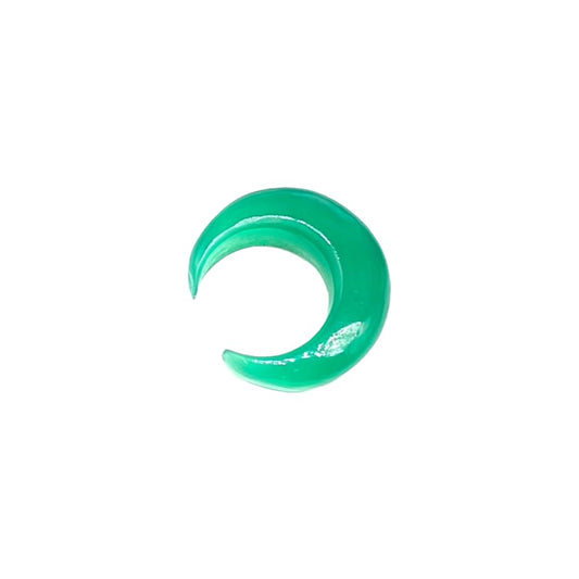 Natural Green Onyx Septum Pincher Nose Ring Size 12g-1/2"