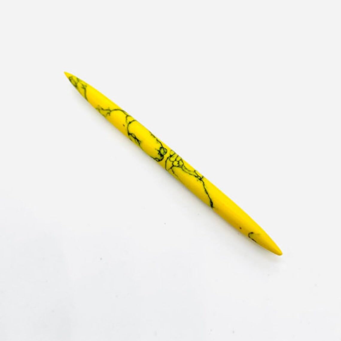 Naga Body Jewelry Yellow Turquoise Crystal Handmade Nose Piercing Septum Pincher/Tusk Spike 12g (2mm) to 1/2" (12mm) Customized Size & Wholesale Also Available