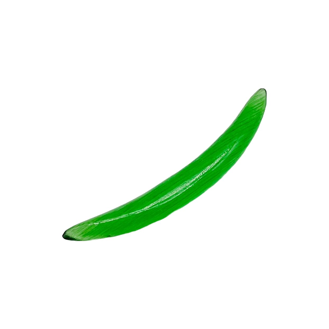 Green Cat's Eye Stone Handmade Naga Septum Tusk Curved Spike Jewelry, Sizes 2mm-12mm