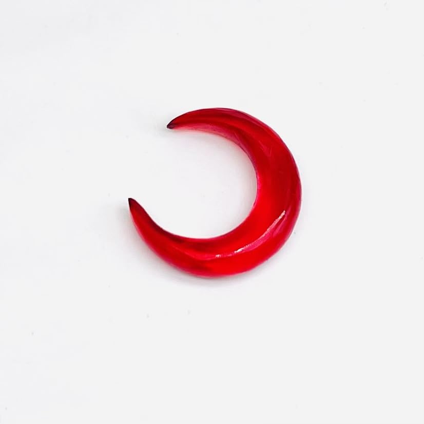 Red Quartz Stone Handmade Septum Pincher Tusk Naga Body Jewelry Gauges Size 12g (2mm) to 1/2" (12mm) Customized Size & Wholesale Also Available