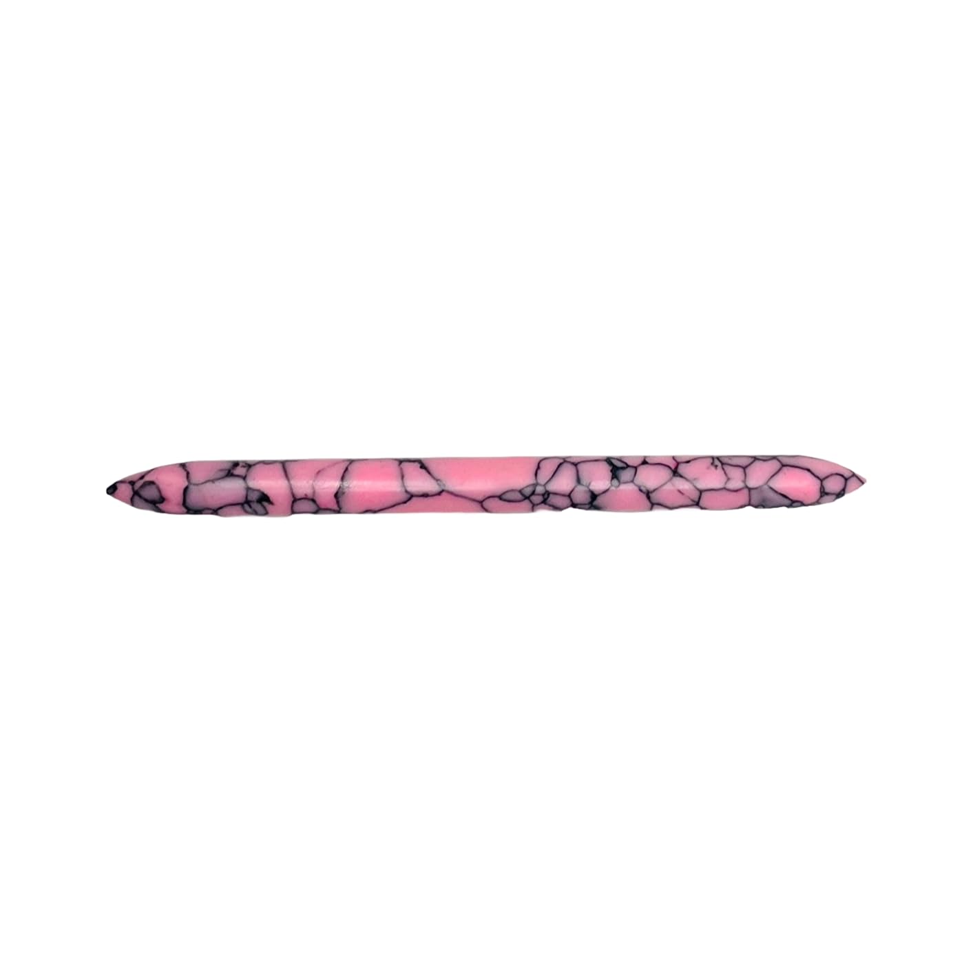 Tribal Septum Pincher & Tusk Spike Body Jewelry, 12g-1/2in, Pink Turquoise Crystal, Handmade