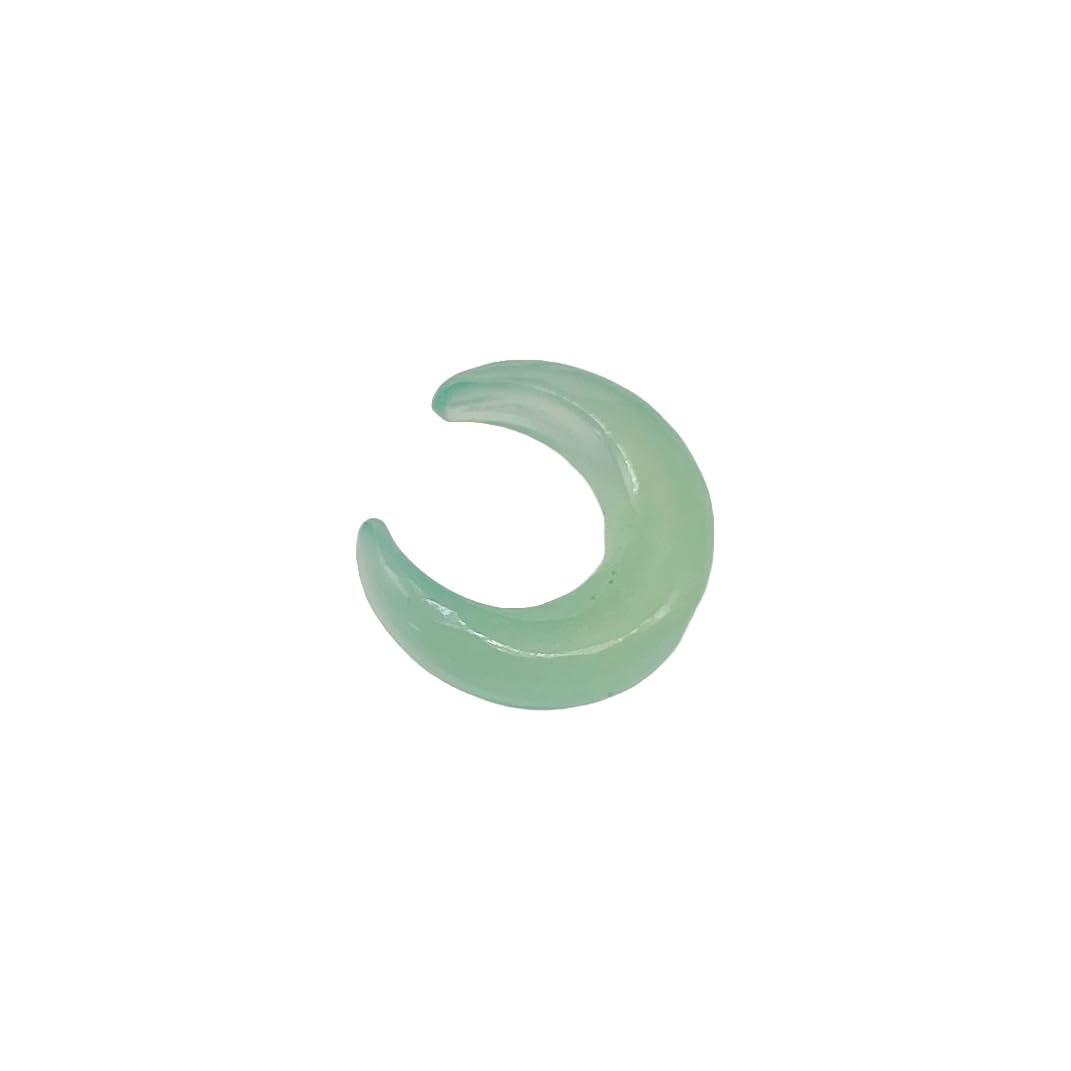 Aqua Chalcedony Gemstone Septum Crescent Pincher, Sizes 2mm to 12mm