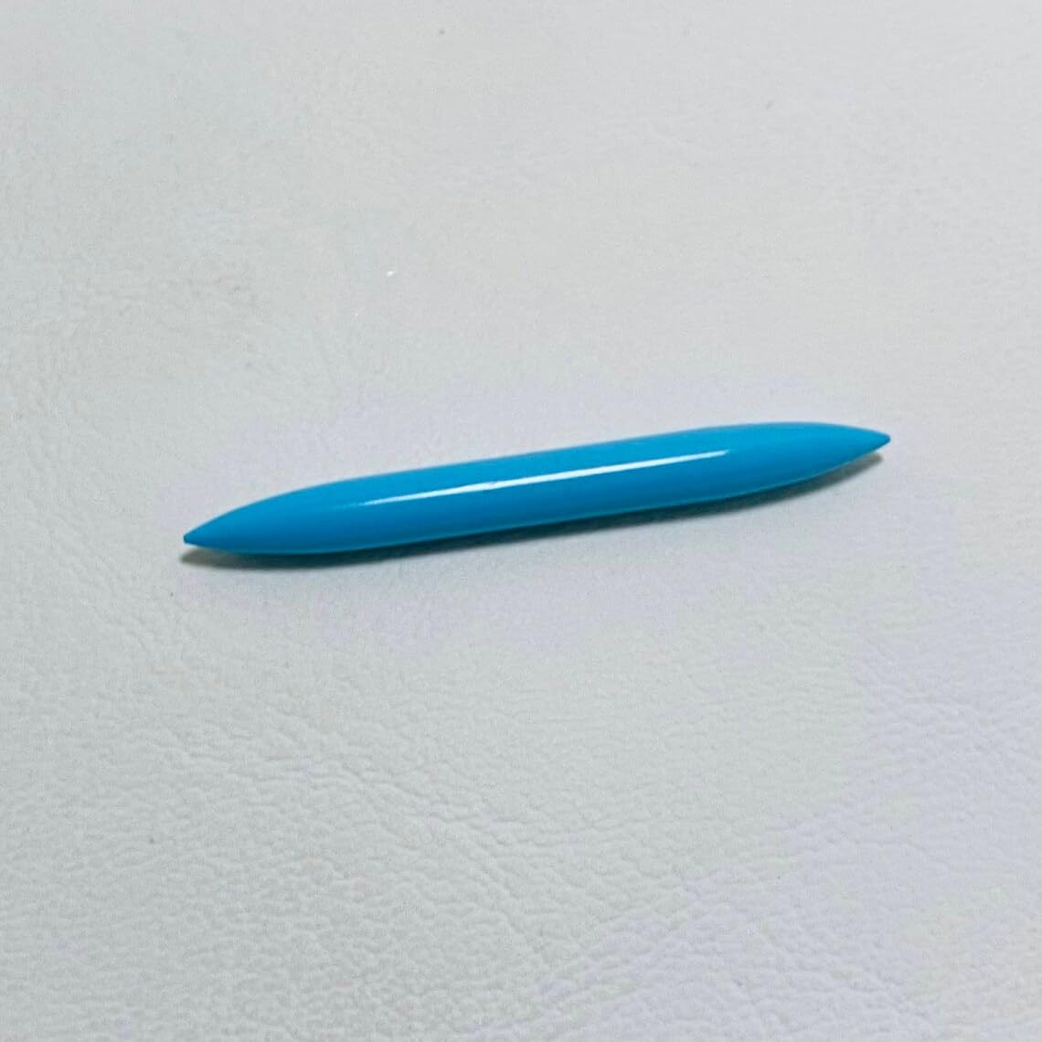 Turquoise Crystal Septum Nose Piercing, 1.6mm-12mm, Custom Sizing Available