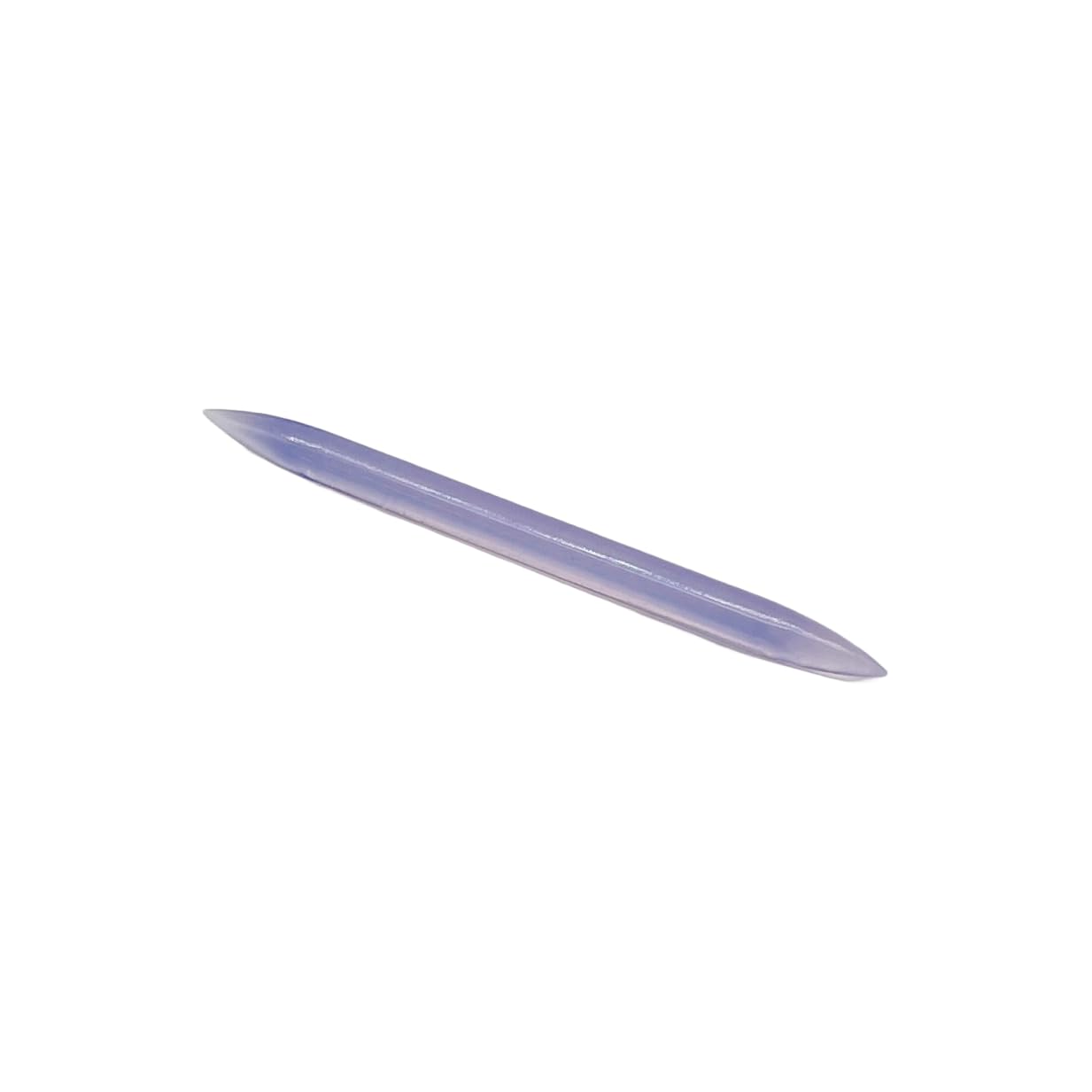 Lavender Chalcedony Gemstone Naga Body Piercing Spike, 1.6mm (14g) to 12mm (1/2 inch)