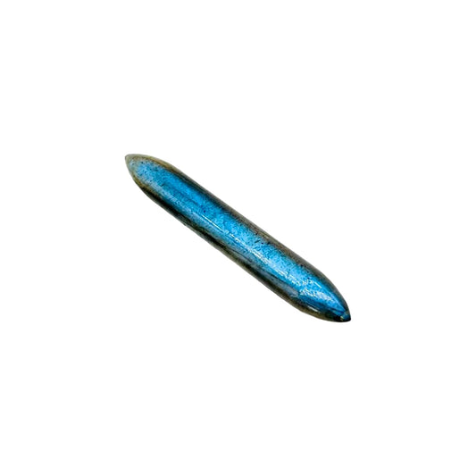 Natural Blue Flashy Labradorite Crystal Naga Body Piercing Nipple Ring Septum Clicker Hoop Tusk Screw 12G 10G 8G 7G 6G 5G 4G 3G 2G 1G 0G 00G Septum Nose Ring
