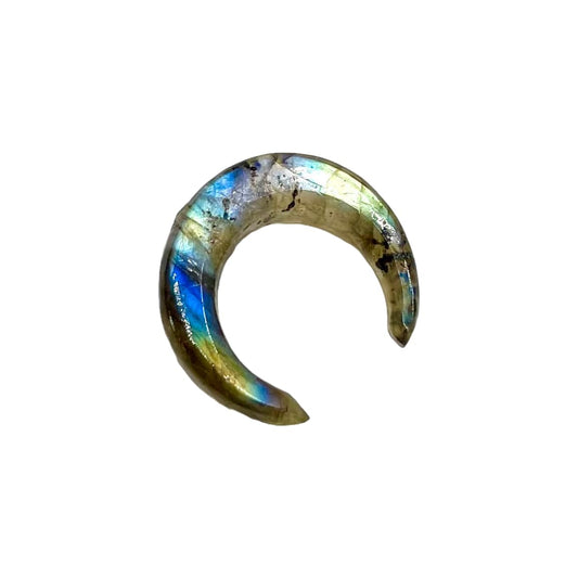 Labradorite Gemstone Naga Body Piercing Jewelry for Men and Women, Size 8g (3mm) to 1/2" (12mm), Customized Wholesale Also Available