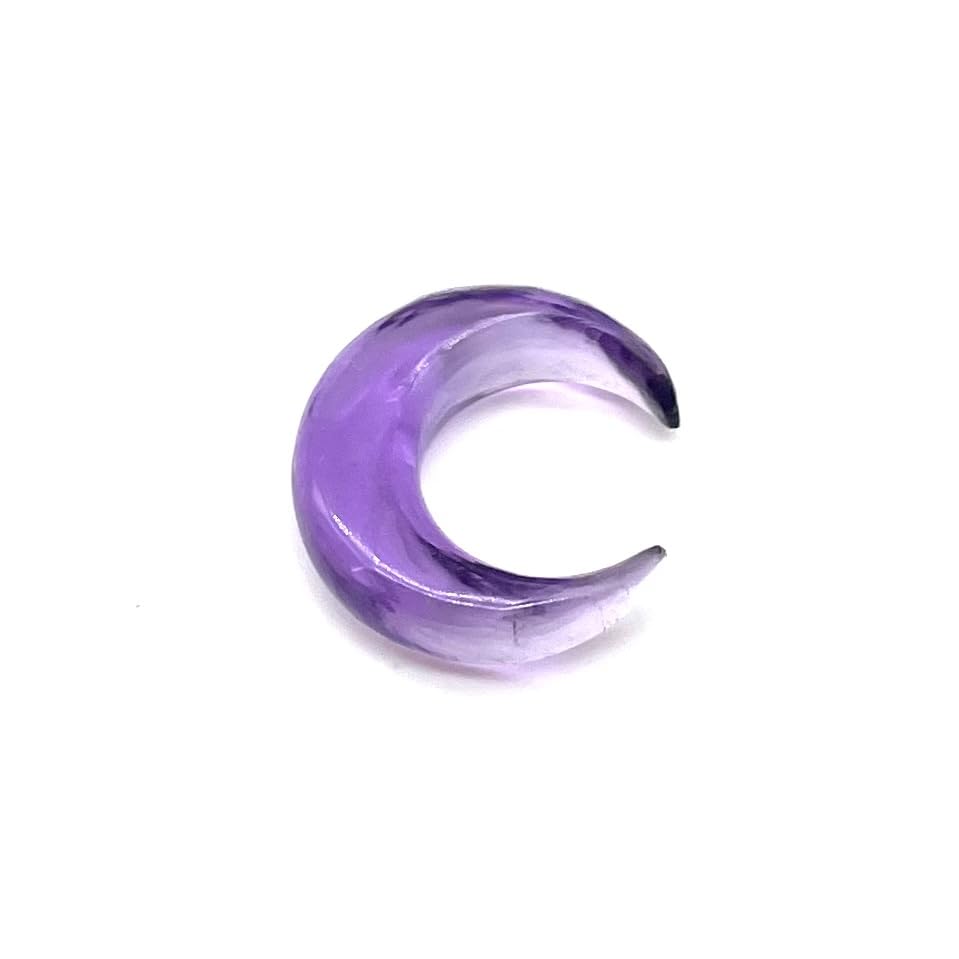 Natural Amethyst Gemtone Hand Carved Septum Pincher Nose Piercing Body Jewelry Gauges Size 12g (2mm) to 1/2" (12mm) Customized Size & Wholesale Also Available