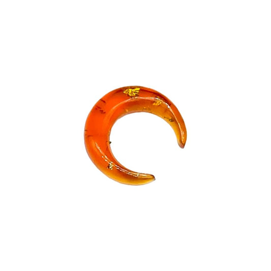 Amber Stone Handmade Nose Piercing Septum Pincher Naga Body Jewelry Gauges Size 12g (2mm) to 1/2" (12mm) Customized Size & Wholesale Also Available