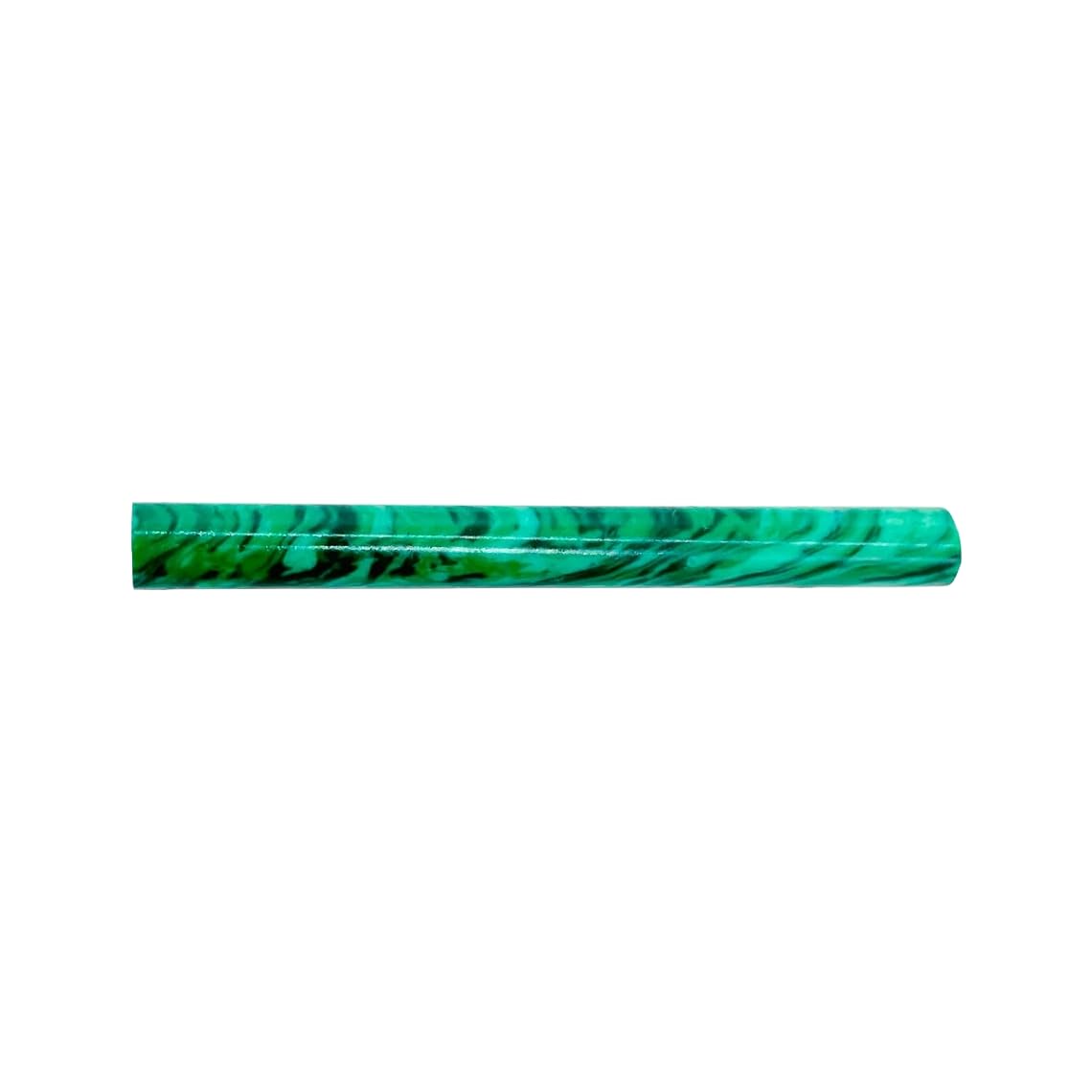 Green Malachite Crystal Handmade Naga Body Piercing Jewelry, Septum Tusk Gauges, 14g (1.6mm) to 1/2 inch (12mm), Customized Sizes Available